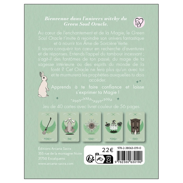 Green soul Oracle - Coffret