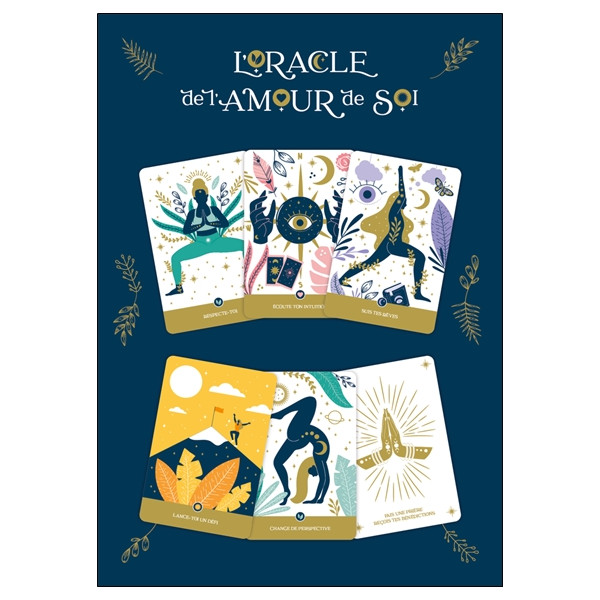 L'Oracle de l'amour de soi - Coffret - 48 cartes et 1 livre pour apprendre à s'aimer un peu plus chaque jour