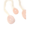 ufs de Yoni en Quartz rose Assortiment de 3