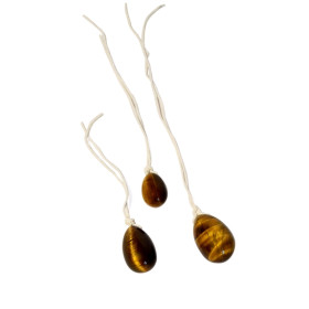 ufs de Yoni en il de tigre Assortiment de 3