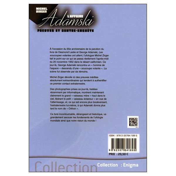 L'affaire Adamski - Preuves et contre-enquête