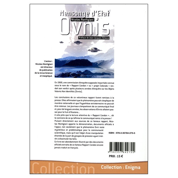 Ovnis - Mensonge d'Etat
