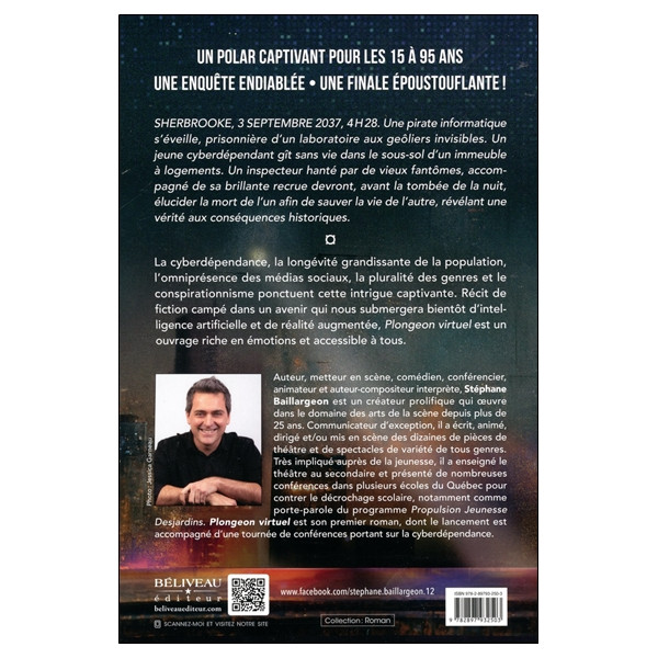 Plongeon virtuel - Roman policier