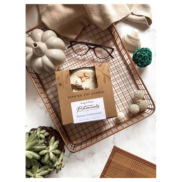 Bougie parfumée Botanicals Balsam Cèdre 200 grs