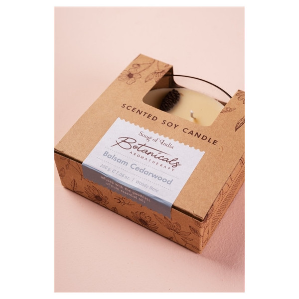 Bougie parfumée Botanicals Balsam Cèdre 200 grs