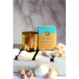 Bougie parfumée Organic Purification Frankincense et Myrrhe 200 grs