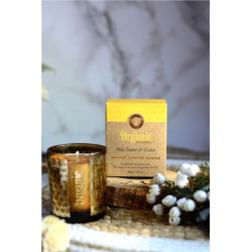 Bougie parfumée Organic Purification Palo Santo et Cèdre 200 grs