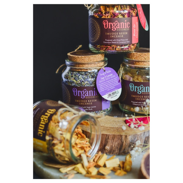 Encens Résine Organic Purification Palo Santo et Cèdre 100 grs