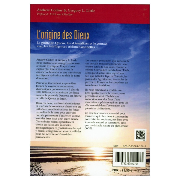 L'origine des Dieux - La grotte de Qesem, les skinwalkers et le contact avec les intelligences tridimensionnelles