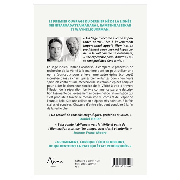 Epines bienveillantes pour chercheurs spirituels