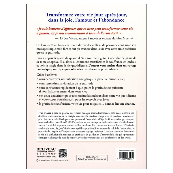 Le Pouvoir et la Magie de la Gratitude - Approfondissez la vibration de votre vie et prenez votre envol