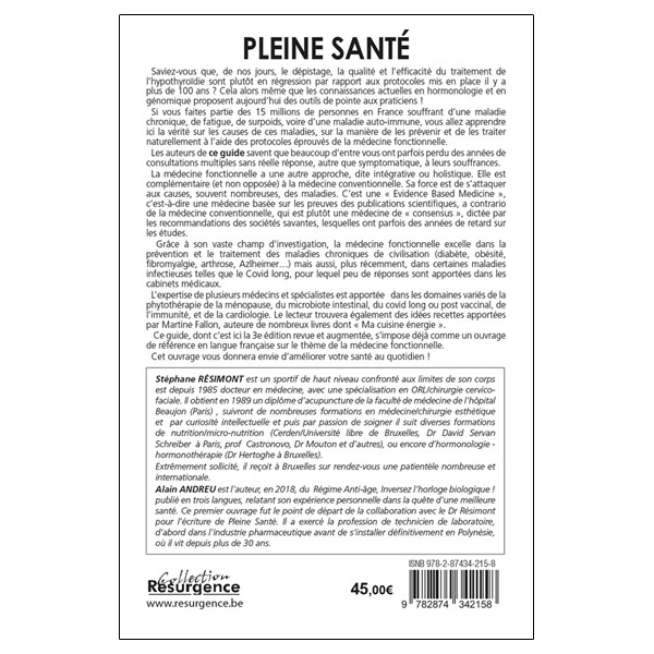 Pleine santé - Vitalité, immunité, anti-âge, anti-kilos - 3e édition revue et augmentée