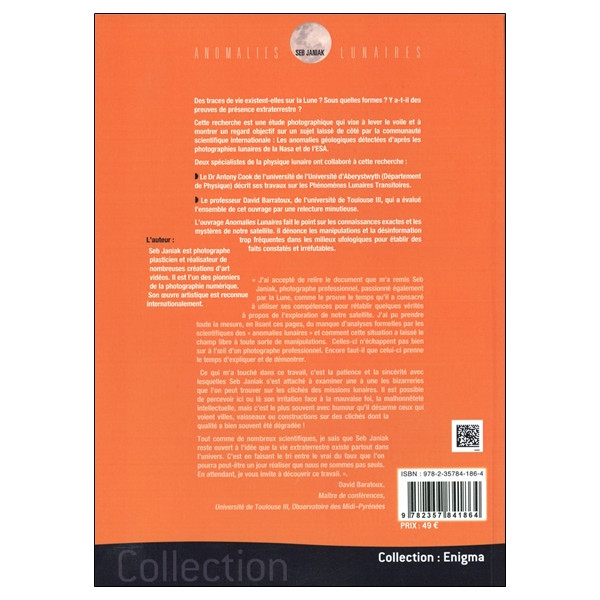 Anomalies lunaires - Une étude photographique sur les conspirations et canulars lunaires