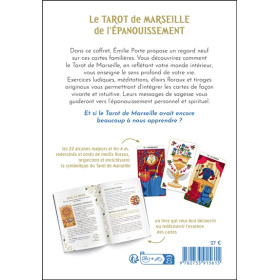 Le Tarot de Marseille de l'épanouissement - Les cartes & le livre pour mieux se connaître et s'accomplir - Coffret