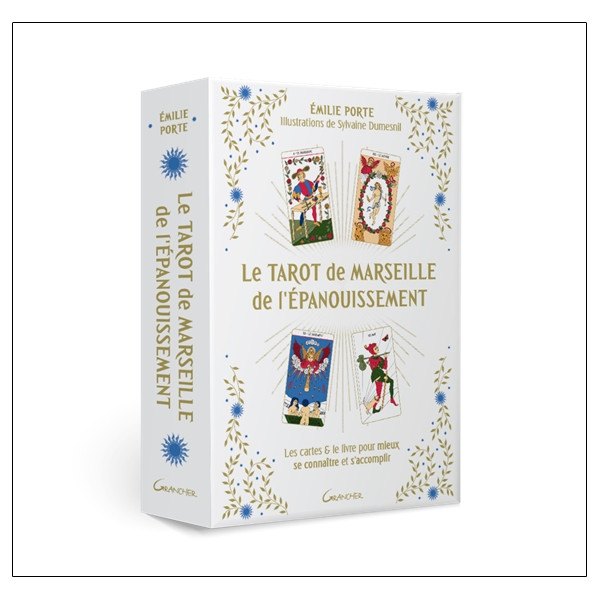 Le Tarot de Marseille de l'épanouissement - Les cartes & le livre pour mieux se connaître et s'accomplir - Coffret