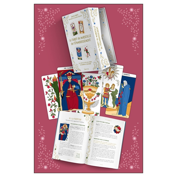 Le Tarot de Marseille de l'épanouissement - Les cartes & le livre pour mieux se connaître et s'accomplir - Coffret