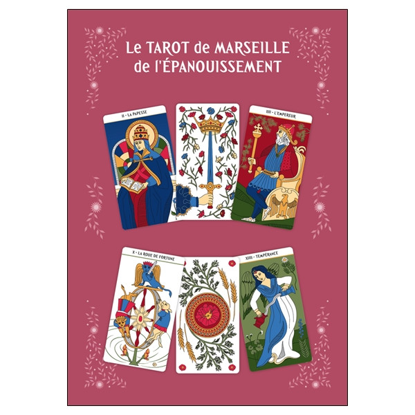 Le Tarot de Marseille de l'épanouissement - Les cartes & le livre pour mieux se connaître et s'accomplir - Coffret