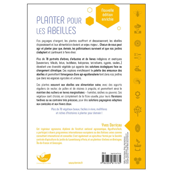Planter pour les abeilles - L'api-foresterie adaptée aux espaces et aux enjeux d'aujourd'hui