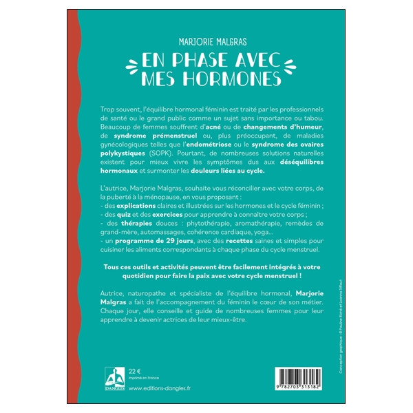 En phase avec mes hormones - Guide pratique du cycle féminin
