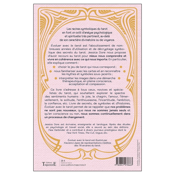 Evoluer avec le tarot - Prendre soin de soi, s'accepter et grandir