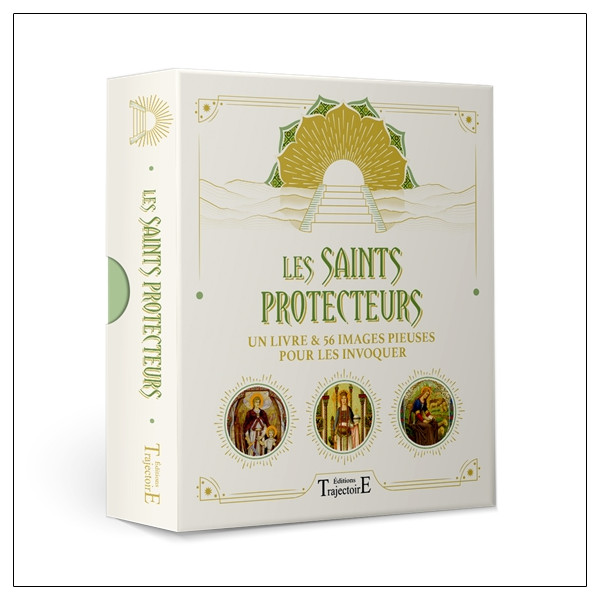 Les Saints protecteurs - Un livre & 56 images pieuses pour les invoquer - Coffret