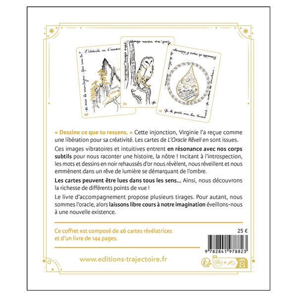 L'Oracle Rêveil - Un livre & 46 cartes révélatrices - Coffret