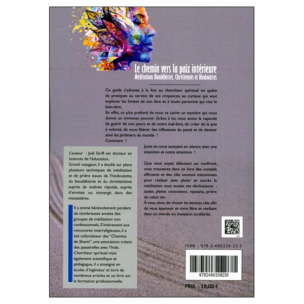 Le chemin vers la paix intérieure - Méditations Bouddhistes, Chrétiennes et Hindouistes
