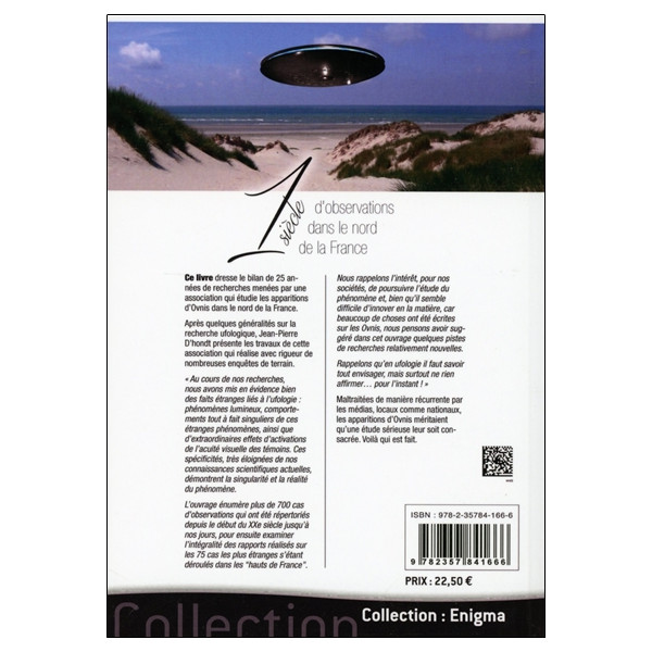 Ovnis - 1 siècle d'observations dans le nord de la France