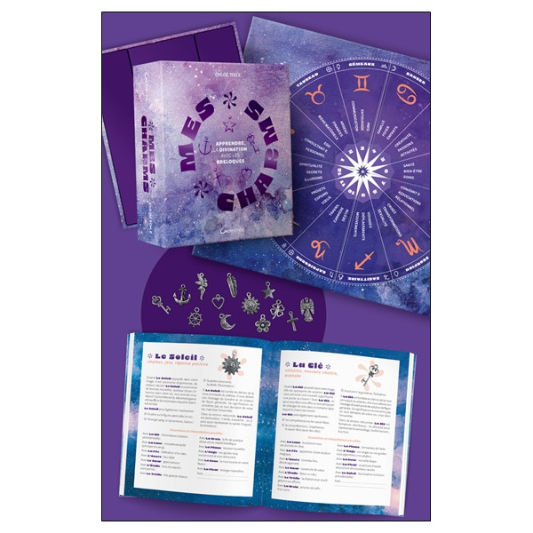 Mes charms - Apprendre la divination avec les breloques - Coffret