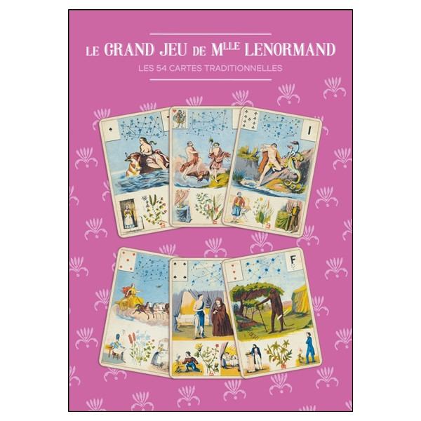 Le Grand Jeu de Mlle Lenormand - Les 54 cartes traditionnelles & 1 notice - Coffret