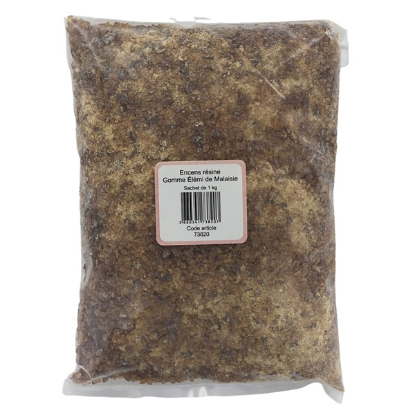 Encens résine Gomme Élémi de Malaisie - sachet de 1 kg