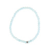 Bracelet Aigue-Marine Perles rondes 4 mm