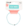 Bracelet Aigue-Marine Perles rondes 4 mm