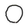 Bracelet Pierre de lave Perles rondes 4 mm