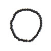 Bracelet Pierre de lave Perles rondes 4 mm