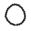 Bracelet Pierre de lave Perles rondes 6 mm