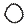 Bracelet Pierre de lave Perles rondes 6 mm