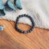 Bracelet Pierre de lave Perles rondes 8 mm