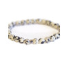 Bracelet Jaspe Dalmatien Perles rondes 6 mm