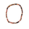 Bracelet Rhodonite Perles rondes 4 mm