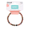 Bracelet Rhodonite Perles rondes 6 mm