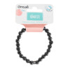 Bracelet Hématite Perles rondes 8 mm Poignet large