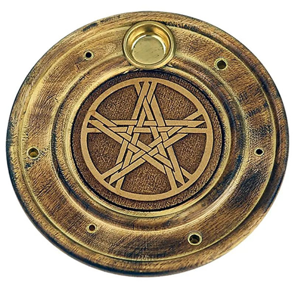 Emballé par 3, BrÃ»le encens Pentacle bÃ¢tons/cÃ´nes -- 10 cm