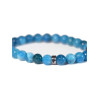 Bracelet Apatite Perles rondes 8 mm Poignet large