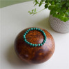 Bracelet Malachite Perles rondes 8 mm Poignet large