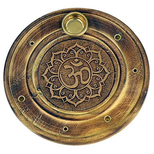 Emballé par 3, BrÃ»le encens Om de Vie bÃ¢tons/cÃ´nes -- 10 cm