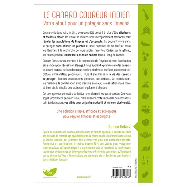 Le Canard coureur indien - Votre atout pour un potager sans limaces