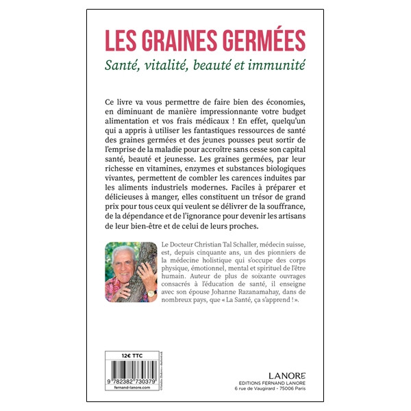 Les graines germées - Santé, vitalité, beauté et immunité