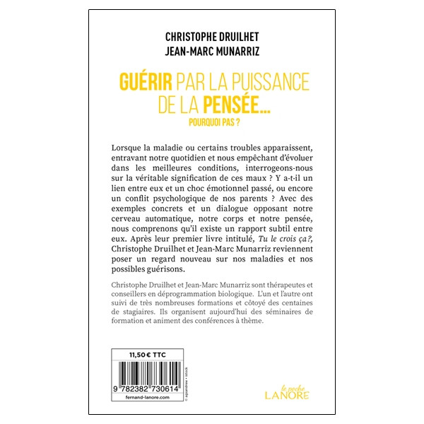 Guérir par la puissance de la pensée...  Pourquoi pas ?