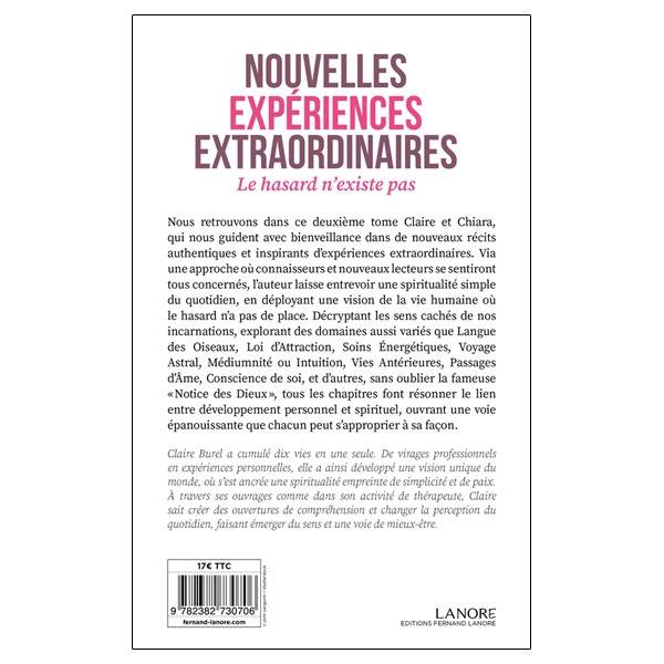 Nouvelles expériences extraordinaires - Le hasard n'existe pas
